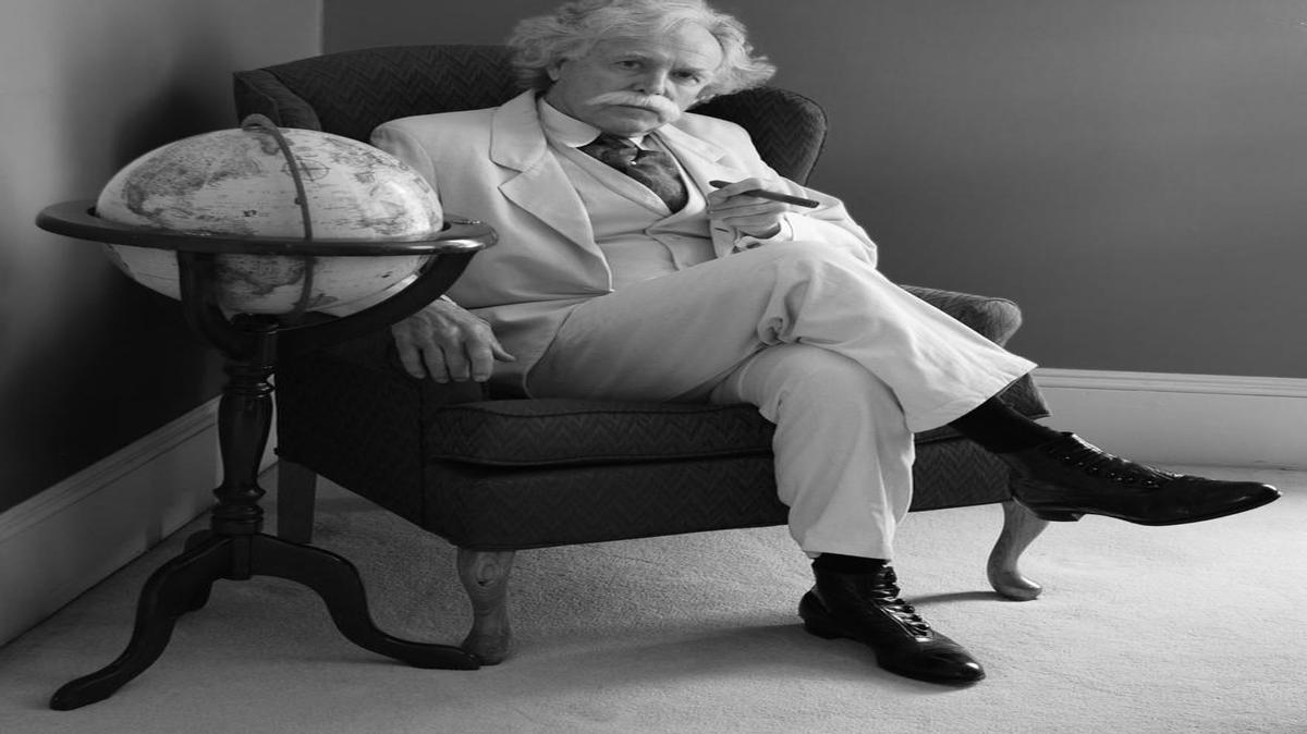 Randy Maple will perform his one-man show, “Mark Twain: Wit and Wisdom of an American Legend,” at the Fallon House Theatre four times this weekend, starting today.