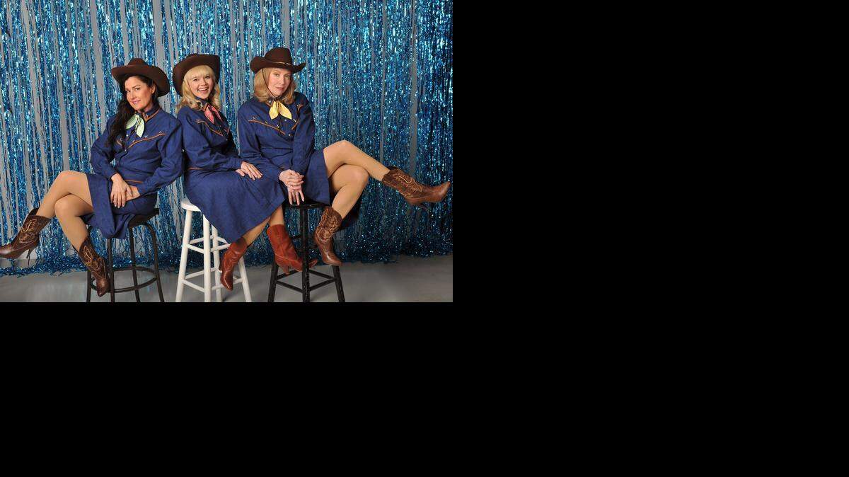 
“Honky Tonk Angels” starts April 24 at Sierra Repertory Theatre. The cast is, from left, Cathy Shankelberg, Michelle Foletta and Becky Saunders.
