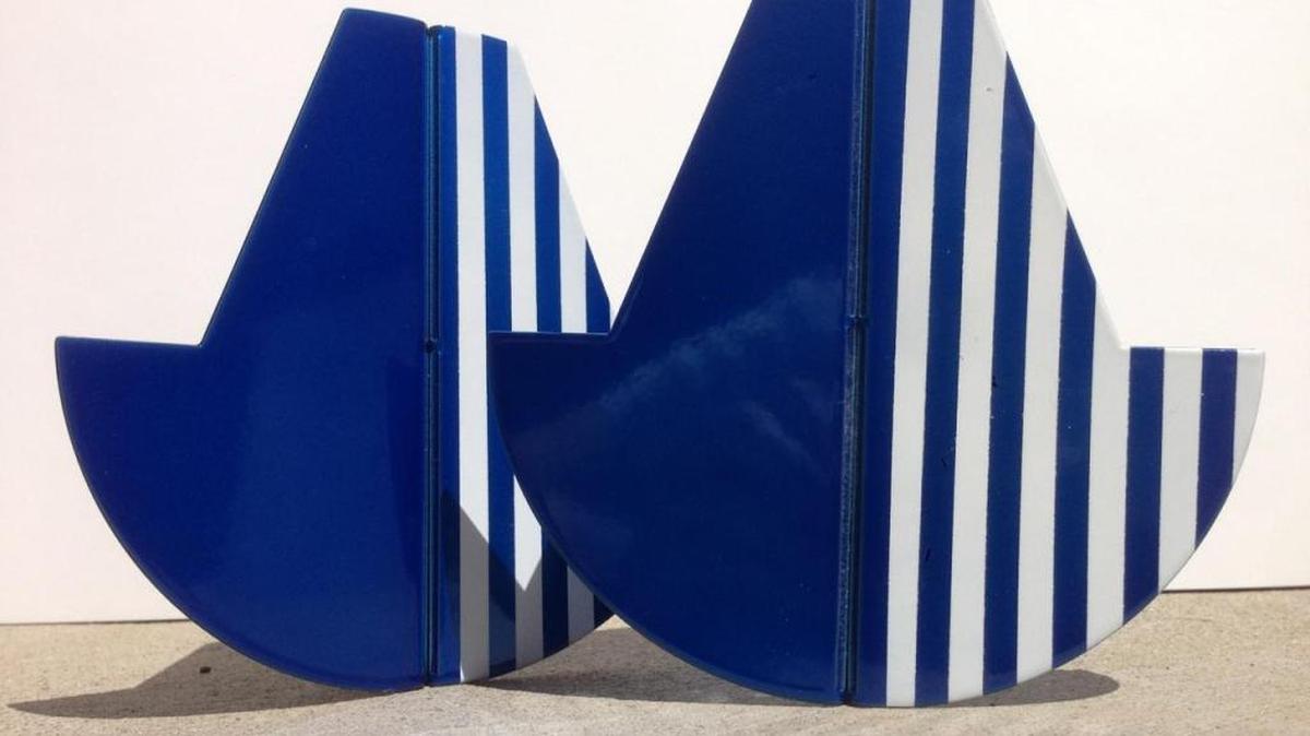 Artwork by Dean DeCocker is part of the “Time and Tides” Pop Up Exhibition at the Carnegie.