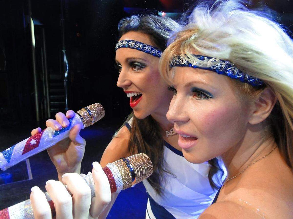 Tribute band ABBAcadabra re-creates songs from the 1970s super-group ABBA.