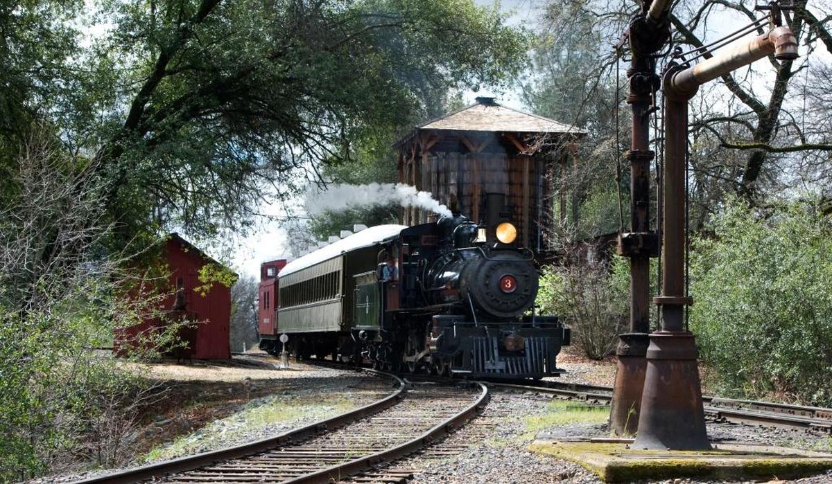 Hop on board for weekend excursion rides at Railtown 1897 State Park in Jamestown.