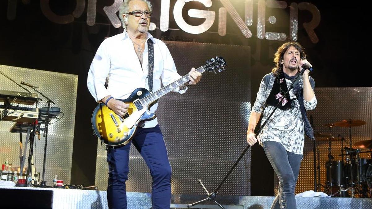 Mick Jones, left, Foreigner founding member, and Kelly Hansen perform in 2014. The band will play a sold-out show Saturday, Oct. 29, 2016, at Gallo Center for the Arts in Modesto.