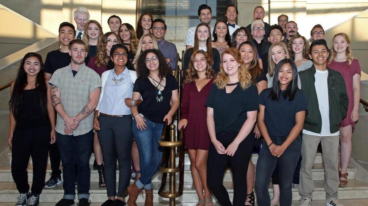 The 2017 Valley Talent Project’s competitors.