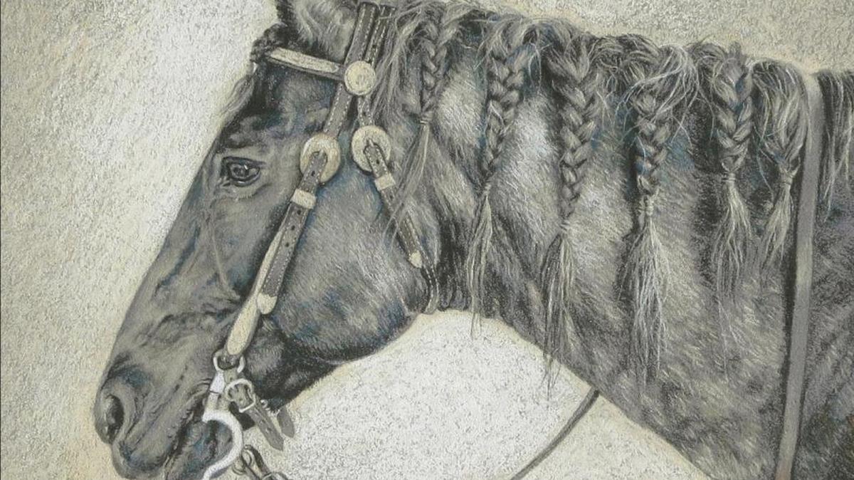This pastel by Christine Obers is among the 150 pieces (chosen from 338 entries) on display at the joint Central California Art Showcase, which runs through May 27 at Modesto’s Mistlin Gallery and the Carnegie Arts Center in Turlock.