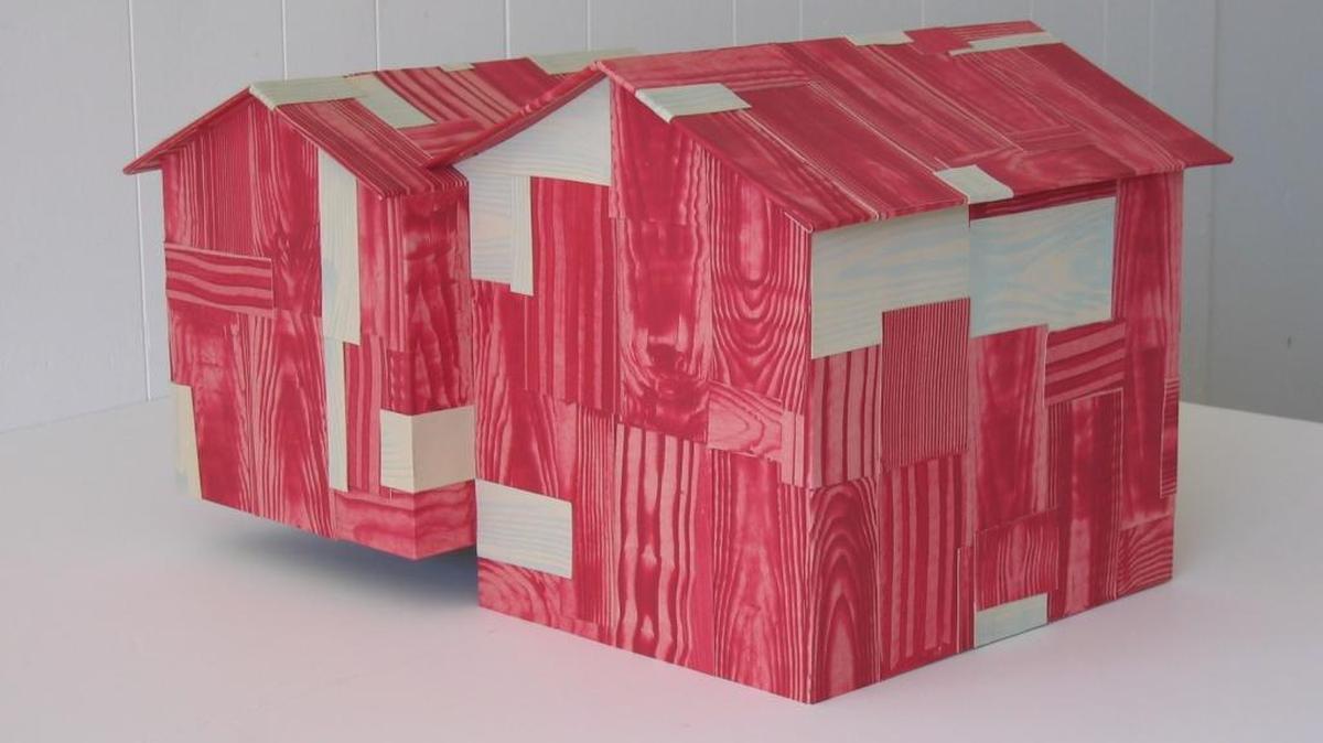 This piece by Alexander Cheves is part of the “Valley Grown” exhibit at Carnegie Arts Center.