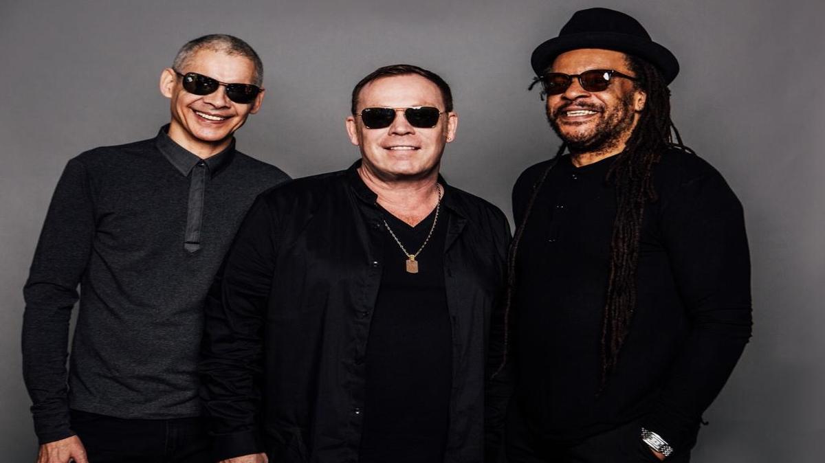 
The UB40 incarnation that features, from left, Mickey Virtue, Ali Campbell and Astro will play the Gallo Center for the Arts on Friday, Oct. 9. The reconfigured reggae group has roots in the 1970s.
