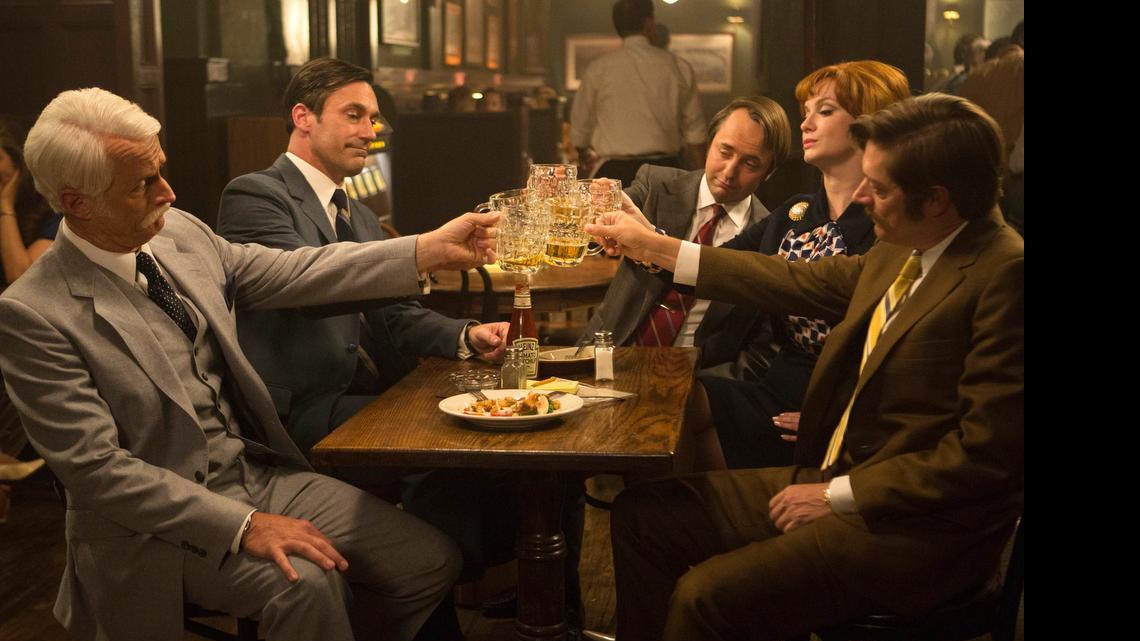 “Mad Men” ends on a hillside high note
