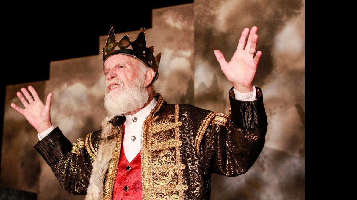 
 Jere O’Donnell is in the title role of the CSUS production of “King Lear.” 



