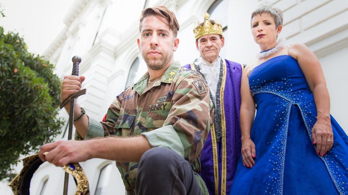 
ShakespeareFest presents free performances of “Henry V” this month in Merced.

