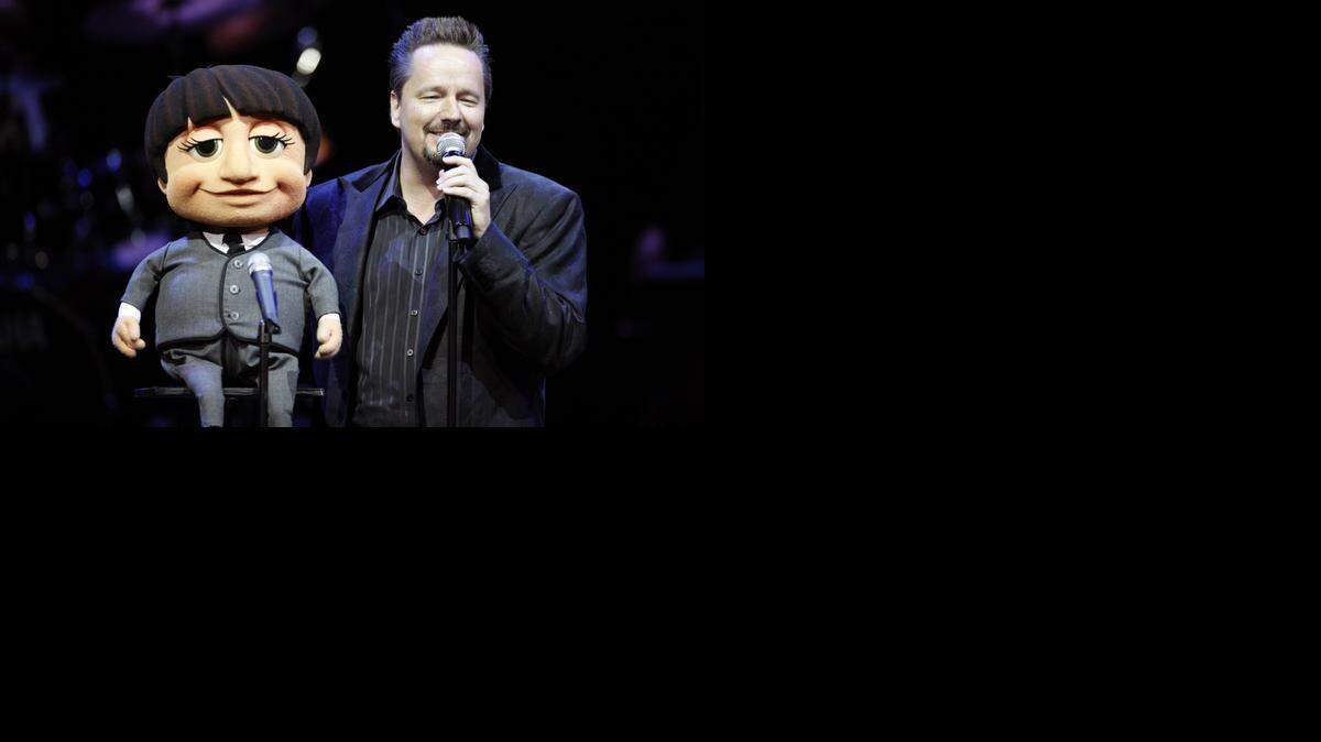 
Terry Fator performs in 2009 in Las Vegas.
