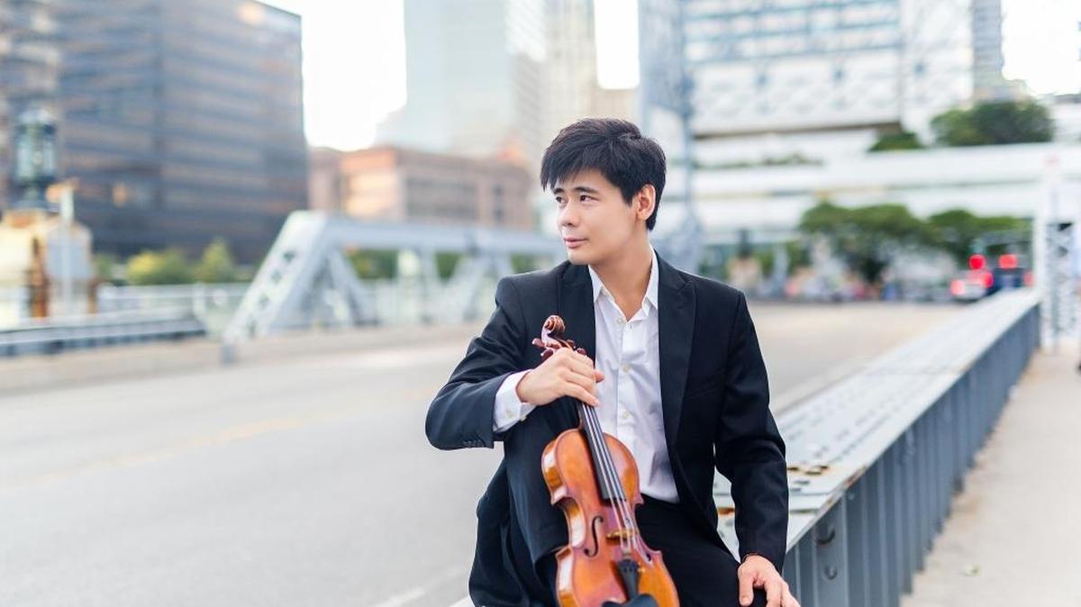 Violinist Angelo Xiang Yu will perform Camille Saint-Saëns’ Violin Concerto No. 3 with the Modesto Symphony Orchestra on April 15-16 at the Gallo Center for the Arts.
