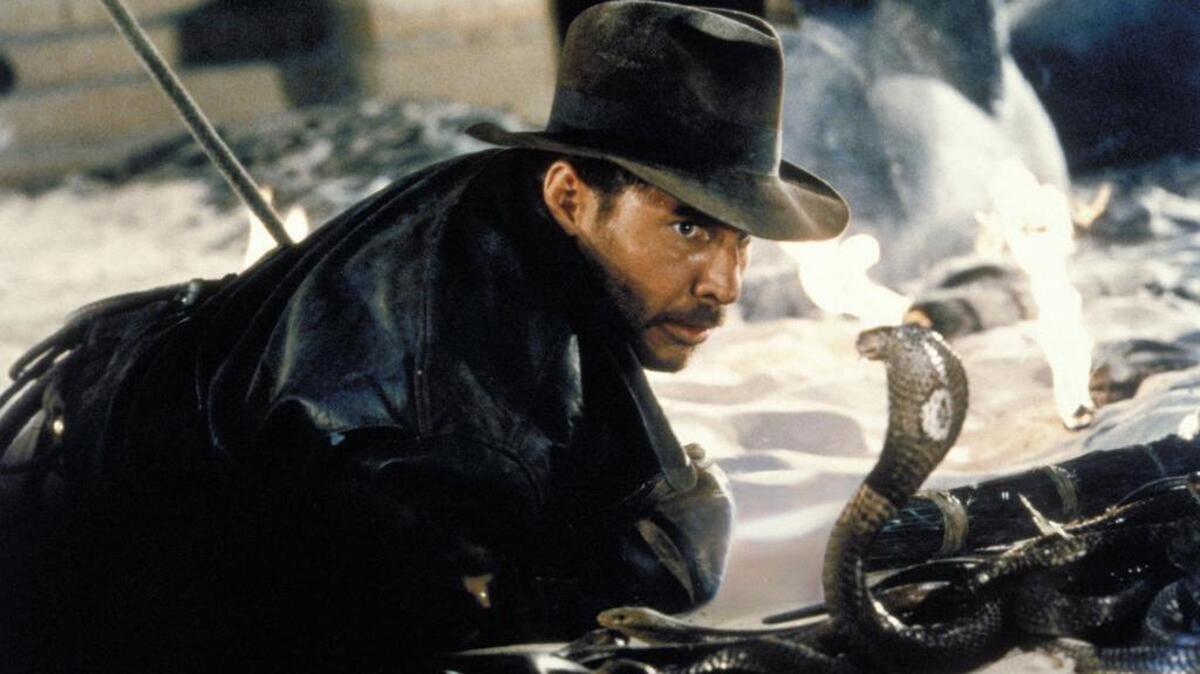 Actor Harrison Ford in a scene from “Raiders of the Lost Ark.” The film will screen in Denair.