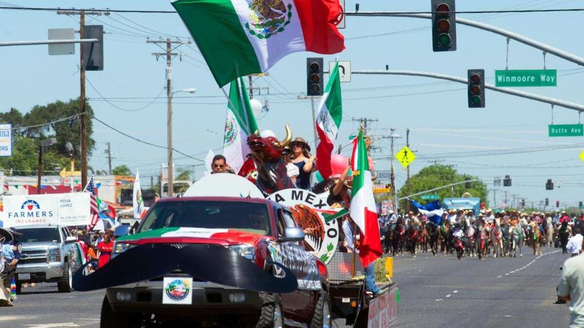 The Cinco de Mayo Parade, pictured here in 2019, will return to Crows Landing Road in Modesto.