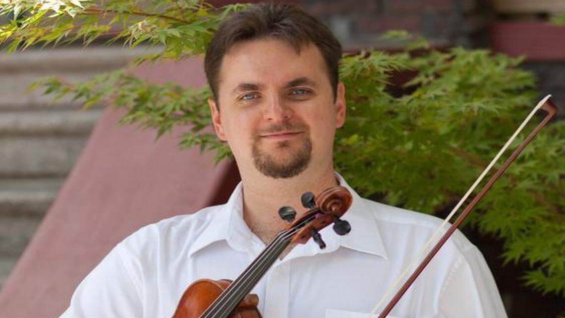 
Dan Flanagan, Modesto Symphony Orchestra’s first violinist and concertmaster, will be the featured soloist Feb. 6-7 at the Gallo Center. In addition to Bach, works by Handel will be performed. 
