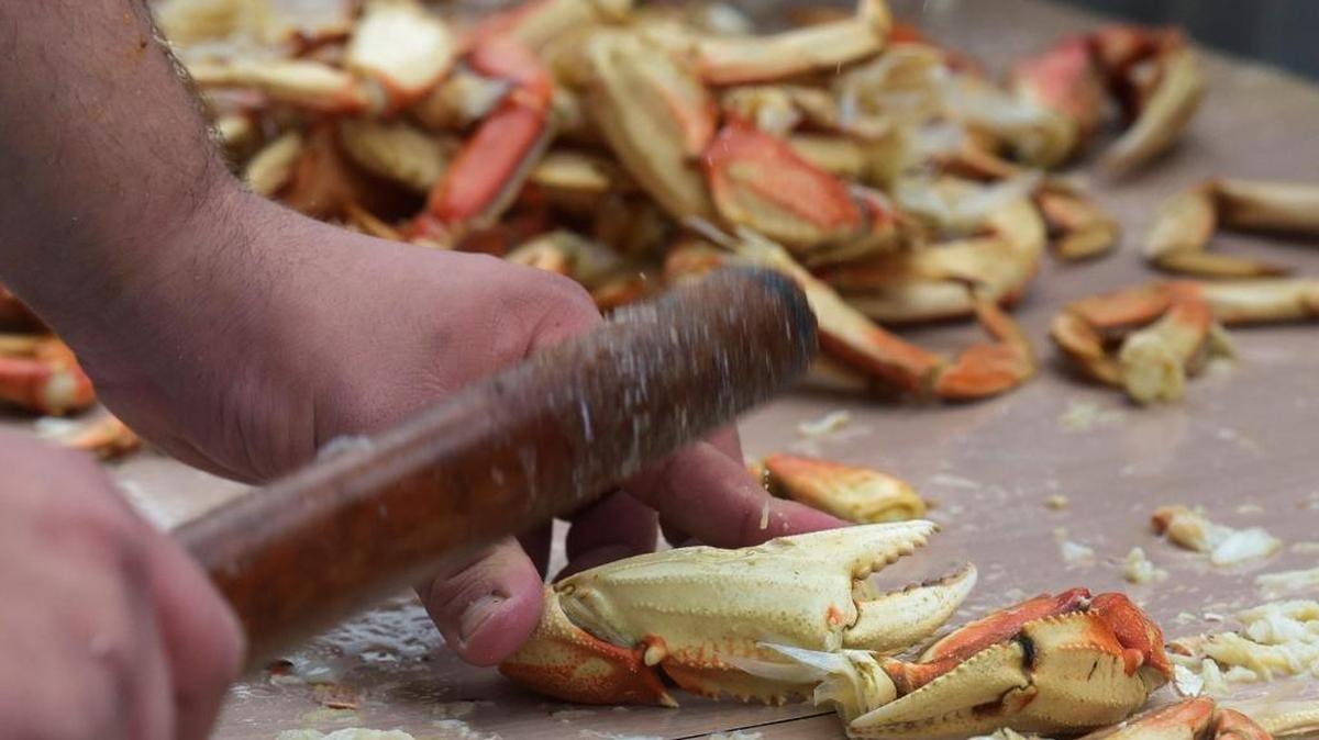 Crab feeds return across the region this month.