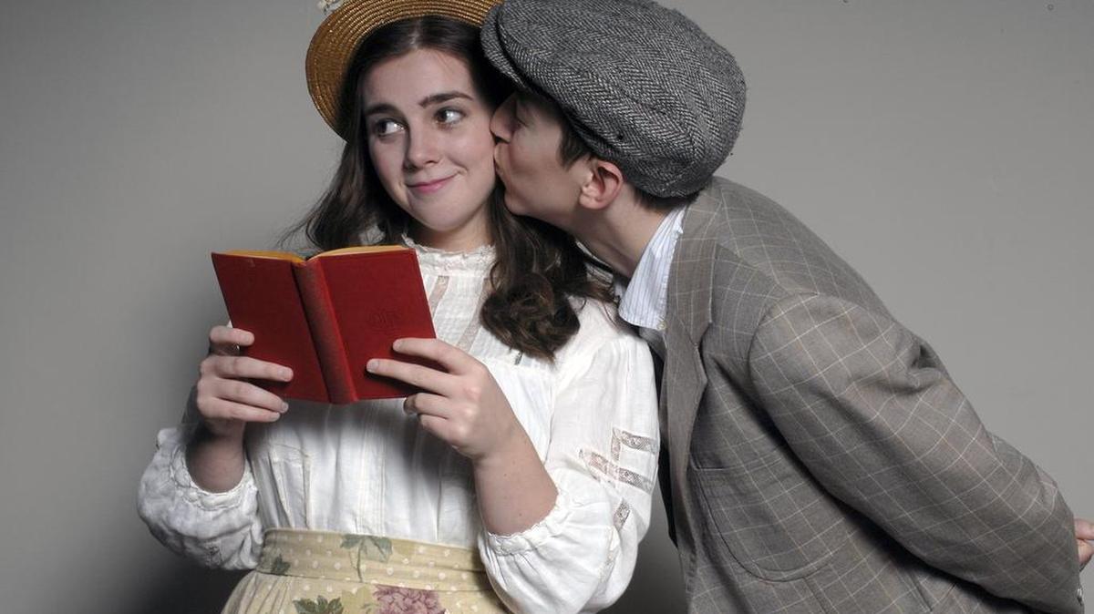 Soprano Sarah Shafer and tenor Jonas Hacker rehearse for the Townsend Opera production of “Our Town.” The show runs Saturday-Sunday, Jan. 21-22, at Gallo Center for the Arts.
