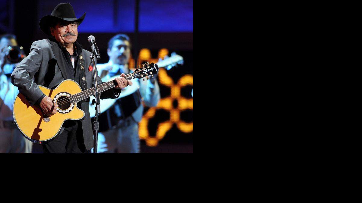 
Mexican superstar Joan Sebastian performs at the 13th annual Latin Grammy Awards in Las Vegas in 2012. He will take the stage at the Gallo Center for the Arts on Saturday evening.
