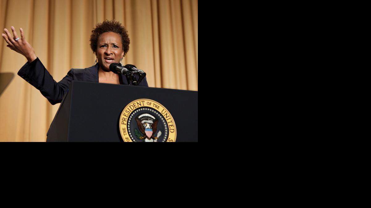 
Wanda Sykes skewers the powerful at the annual White House Correspondents’ Association dinner in 2009, the first black woman to headline the event.
