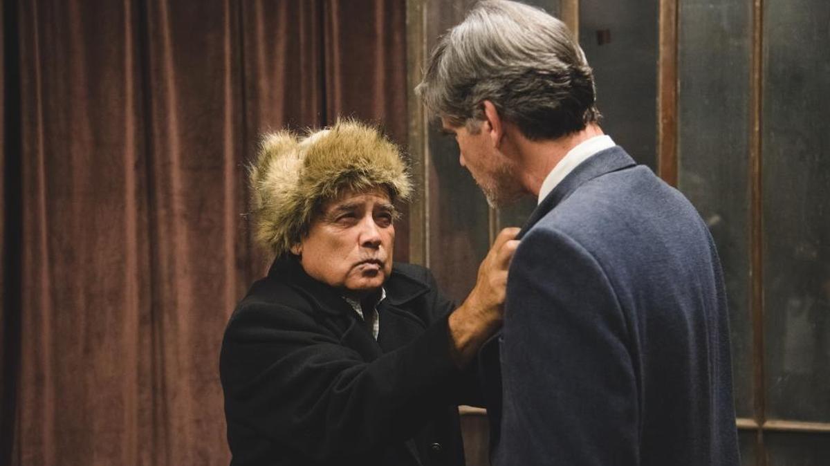 Tom Solomon, left, and David Hambley star in “An Enemy of the People” for Prospect Theater Project.
