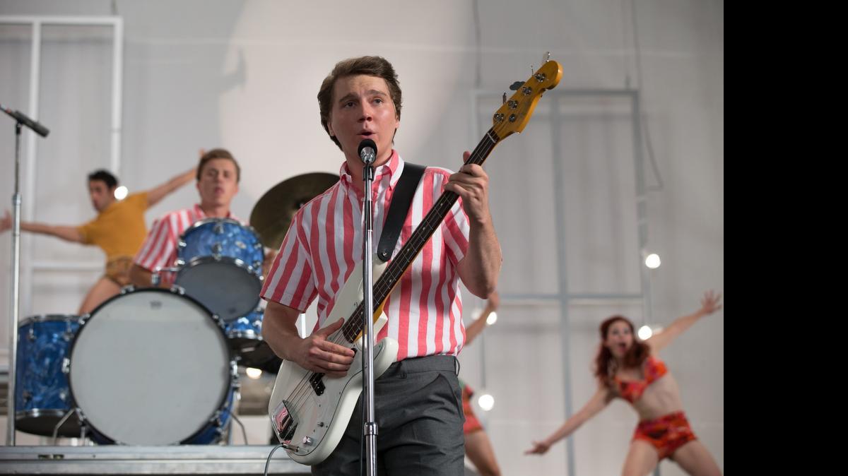 
Paul Dano portrays a young Brian Wilson in a scene from the film “Love & Mercy.” 
