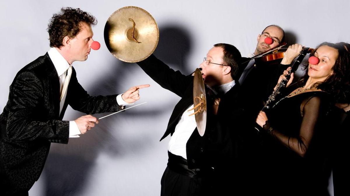 
Rainer Hersch, comedian and conductor, will perform with the Modesto Symphony Orchestra on June 5.
