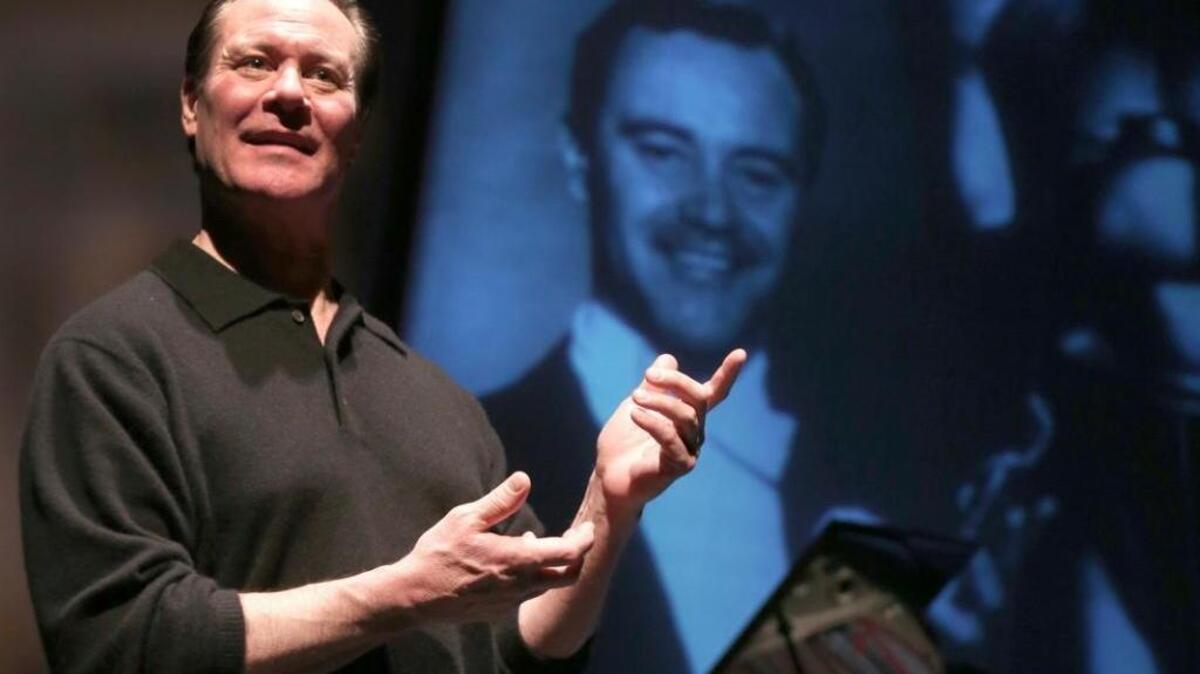 Chris Lemmon, son of Jack Lemmon, perfoms the one-man show in A Twist of Lemmon about his father.