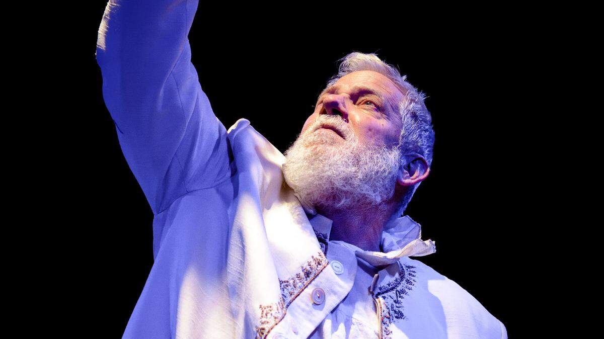 Jack Souza stars in the title role for Prospect Theater Project’s “King Lear.”
