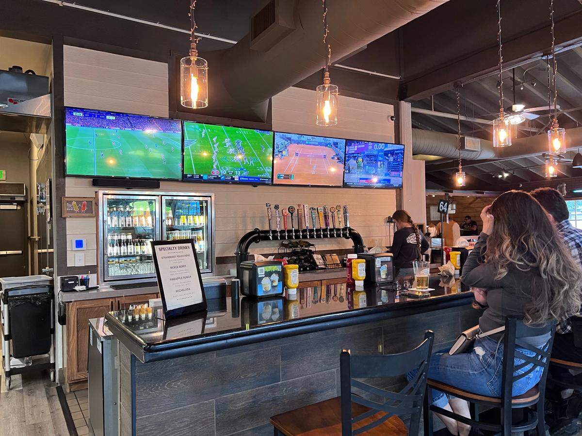 Backwoods Burgers is located in the Oakdale Station shopping center at 214 West F St., Oakdale.