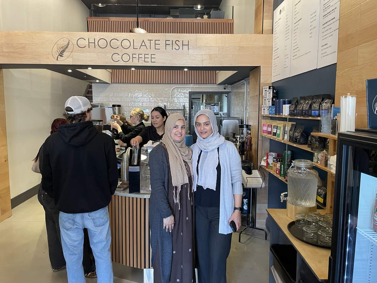 Sisters Sonia Naz and Afsheen Kiran are the new owners and operators of Chocolate Fish Coffee, which opened at 1030 J St., Modesto, on Monday, Feb. 23.