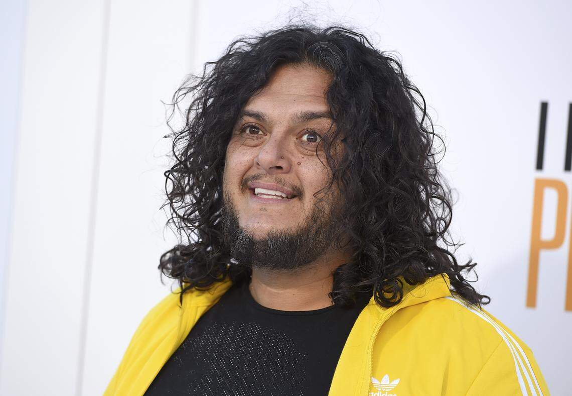 Felipe Esparza arrives at the world premiere of “I Feel Pretty” at the Westwood Village Theater on Tuesday, April 17, 2018, in Los Angeles (Photo by Jordan Strauss/Invision/AP)