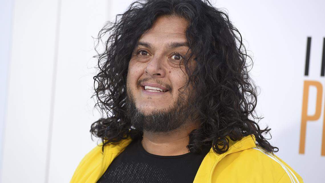 Felipe Esparza arrives at the world premiere of “I Feel Pretty” at the Westwood Village Theater on Tuesday, April 17, 2018, in Los Angeles (Photo by Jordan Strauss/Invision/AP)