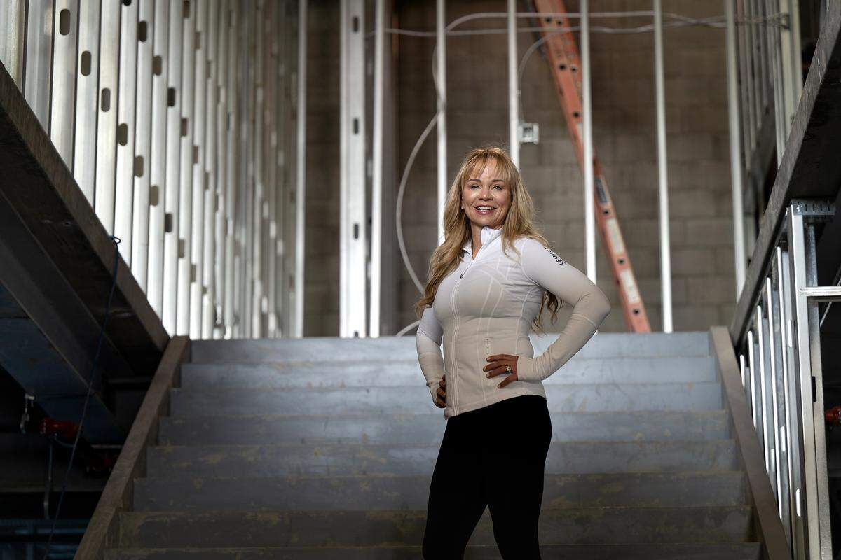 Ride 209 Fitness and Recovery Studio owner Michele Petlansky is building new two-level 25,000-square-foot space in Ripon, Calif., Thursday, May 2, 2024.