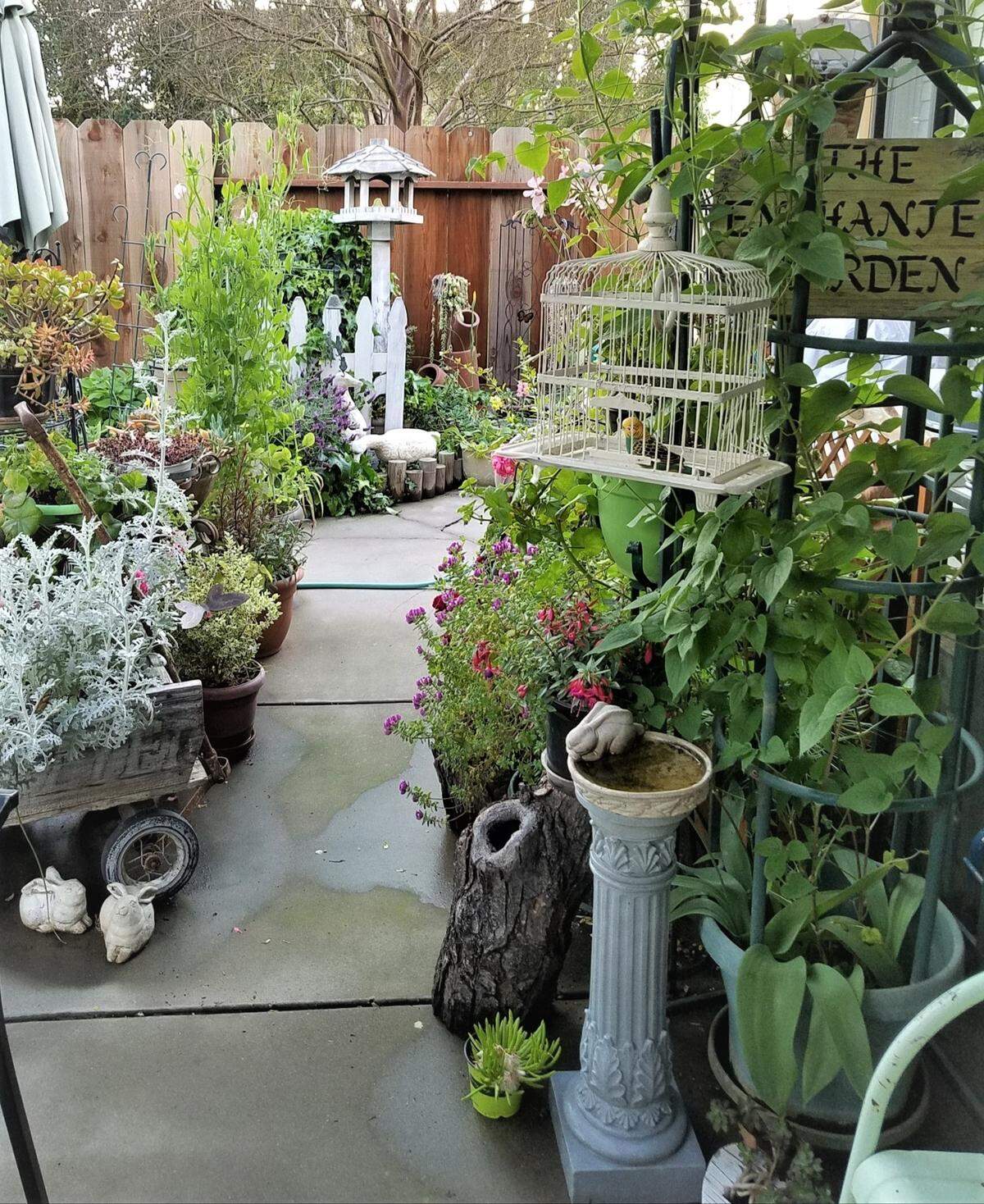 Some of the creations of Linda Medeiros of Oakdale, California.