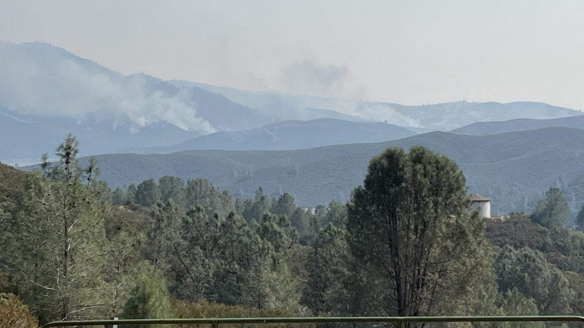 The Pedro Fire in Tuolumne and Mariposa counties had burned 3,647 acres as of Wednesday afternoon. July 31, 2024.