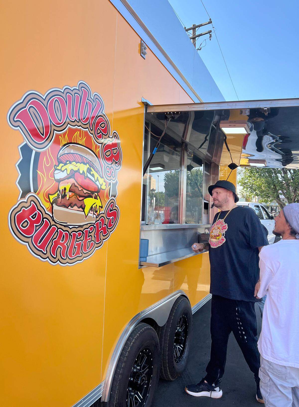 Double B’s Burgers will open their food trailer in Paradise Plaza food truck park in Downtown Modesto on Tuesday Sept. 24.