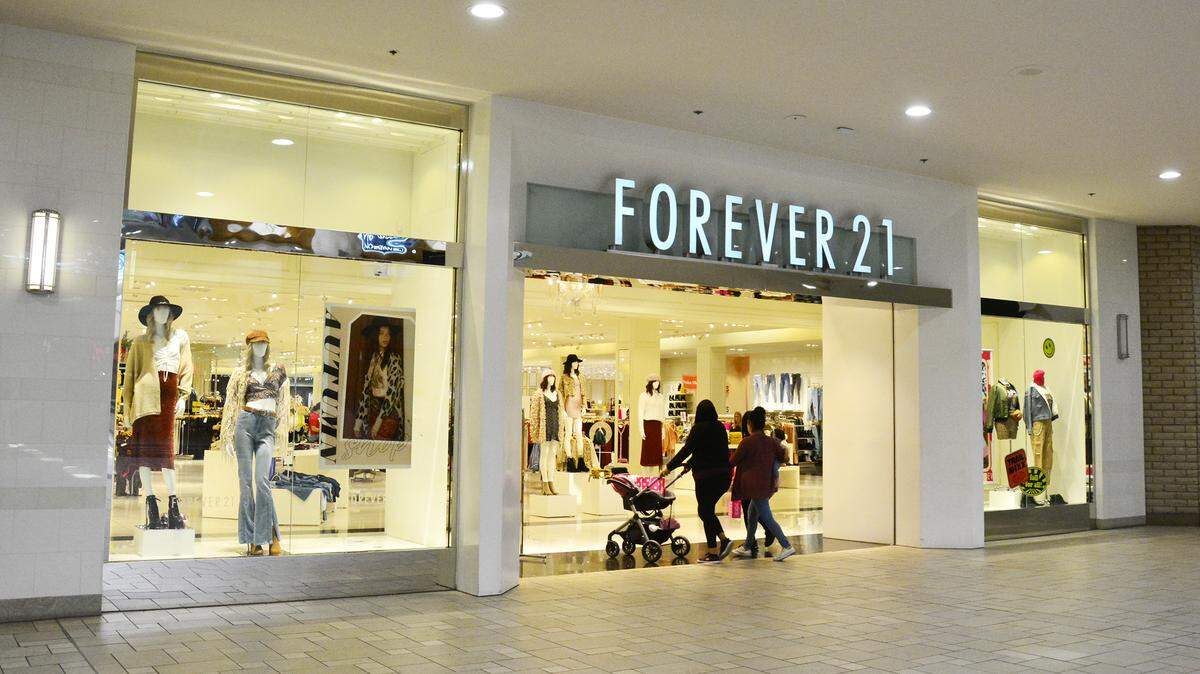 The Forever 21 in the Vintage Faire Mall pictured Oct. 2, 2019 in Modesto, Calif.