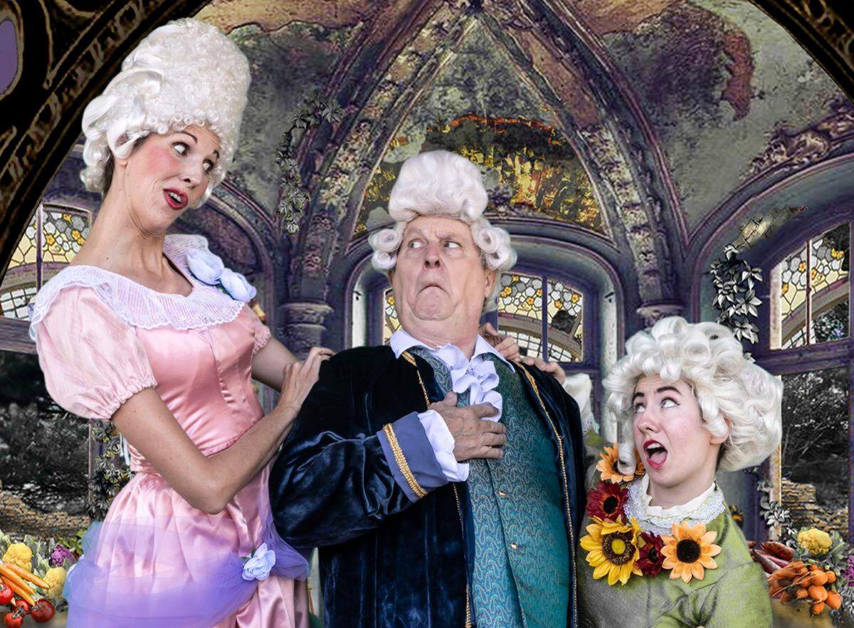 Roy Stevens, Alicia Hurtado and Holly Banfield star in “Cinderella” for Opera Modesto.