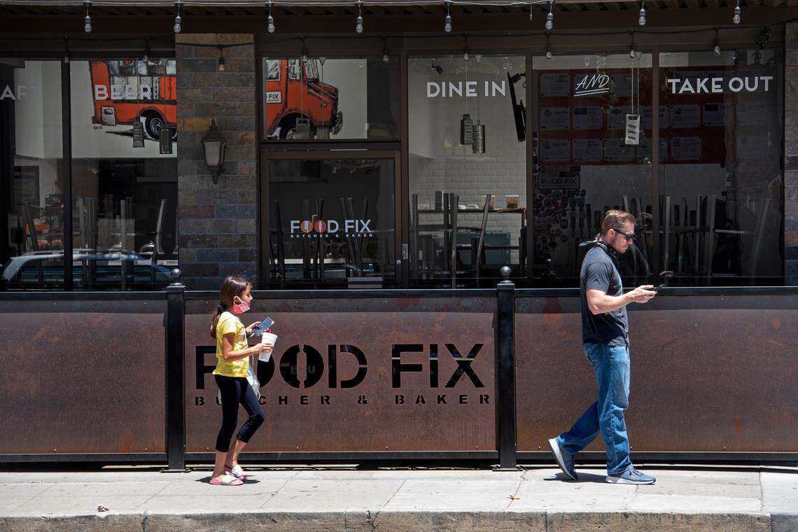 Food Fix in Modesto, Calif., on Friday, July 3, 2020.