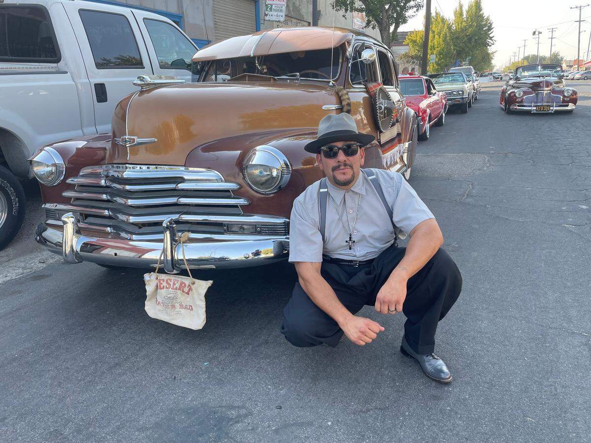 Nasson Sanchez is the president of the newly formed Cruiser’s Council. On Friday, he gained support from the police and city council to organize the first cruising event outside of Graffiti Weekend.