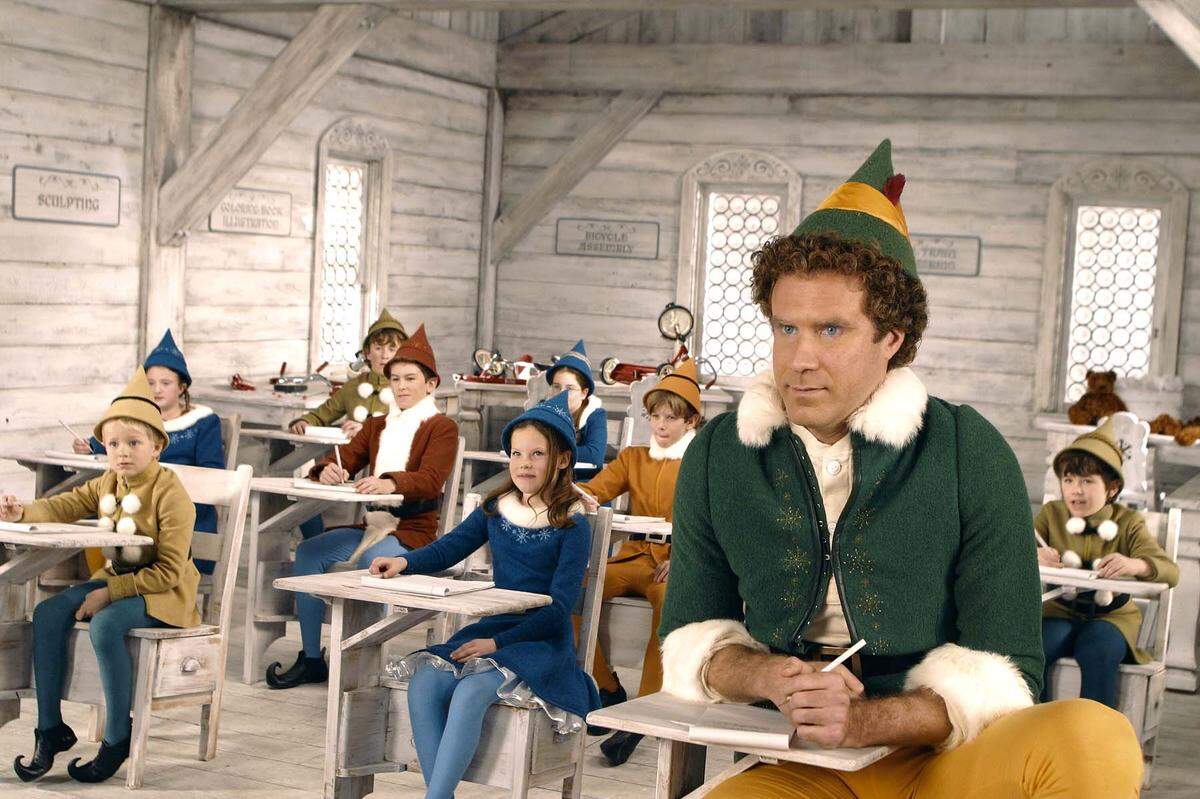 Will Ferrell, right, stars as Buddy in “Elf.”