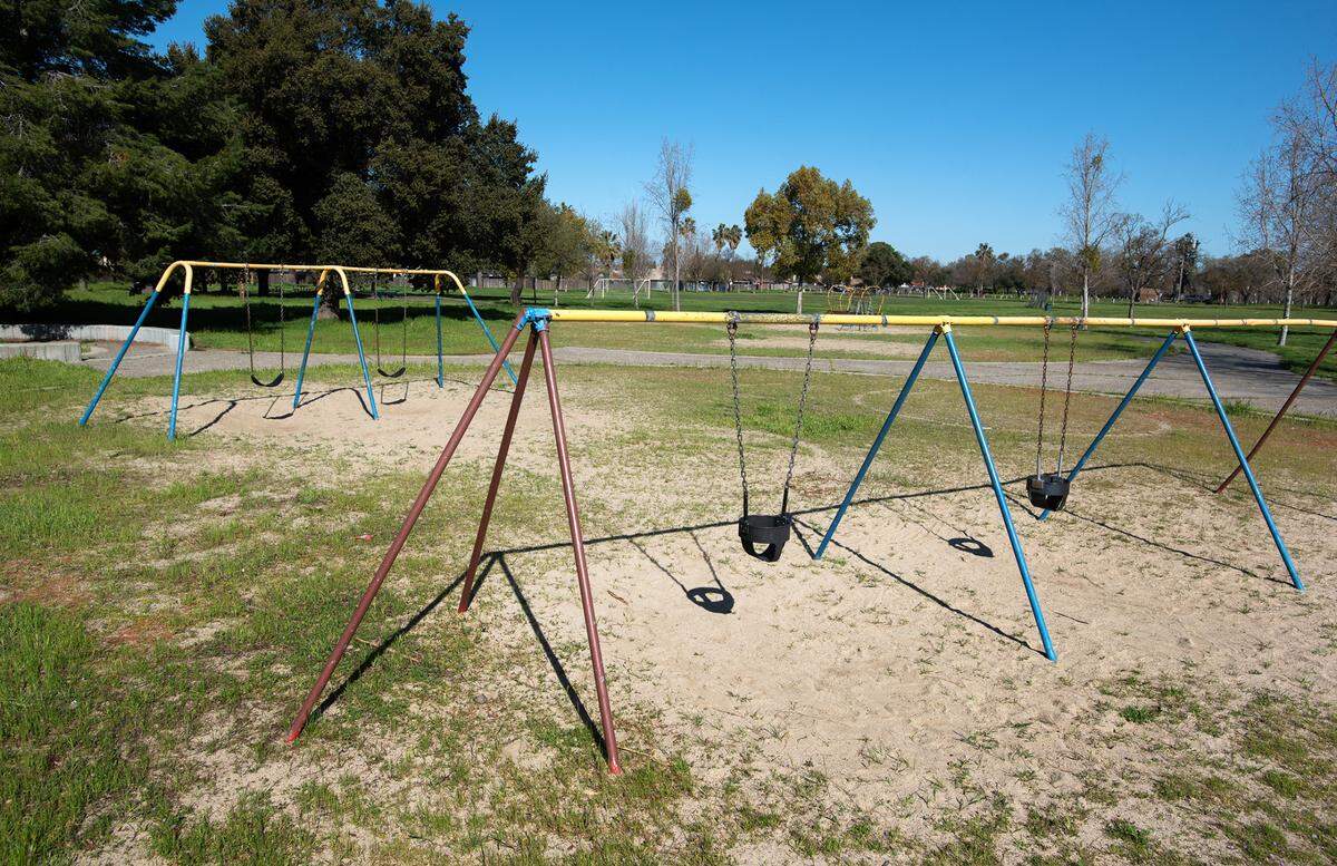 The City of Modesto is planning to build a new playground at Mancini Park to replace the one installed in 1967.
