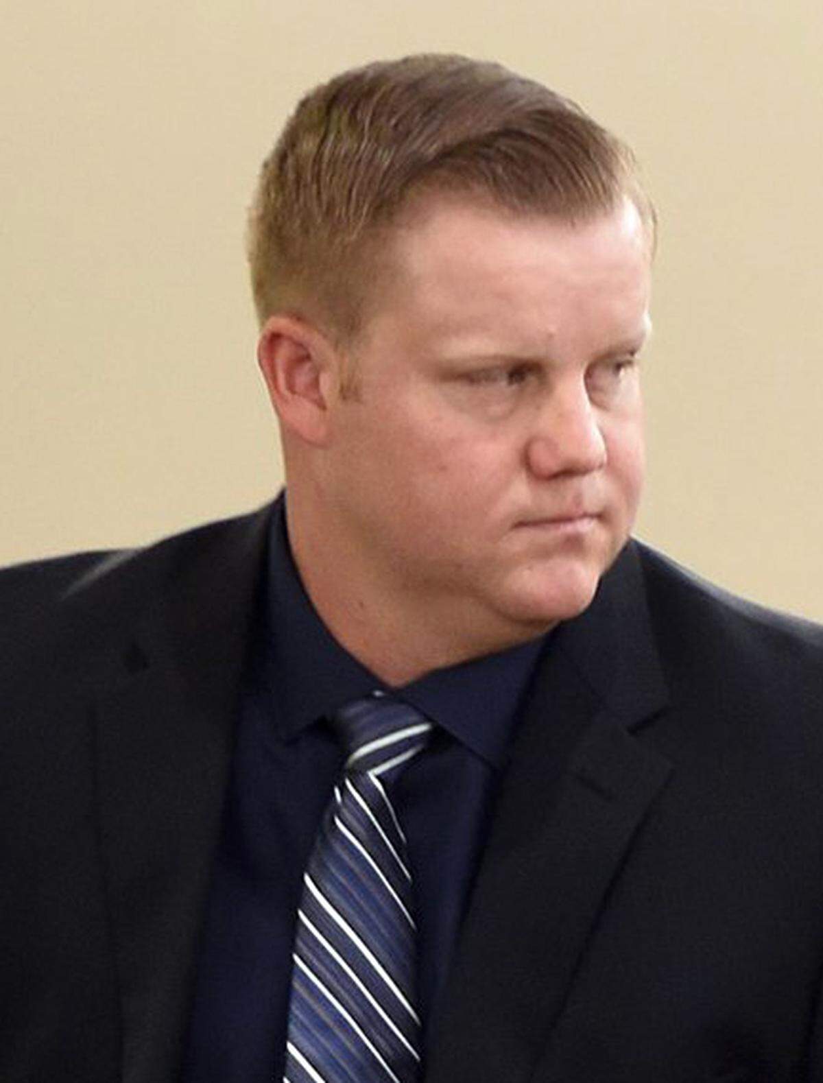 Stanislaus County Sheriff’s Deputy Justin Wall pictured here in a file photo, appeared for his preliminary hearing today at the San Joaquin County Superior Courthouse in Stockton, Calif.