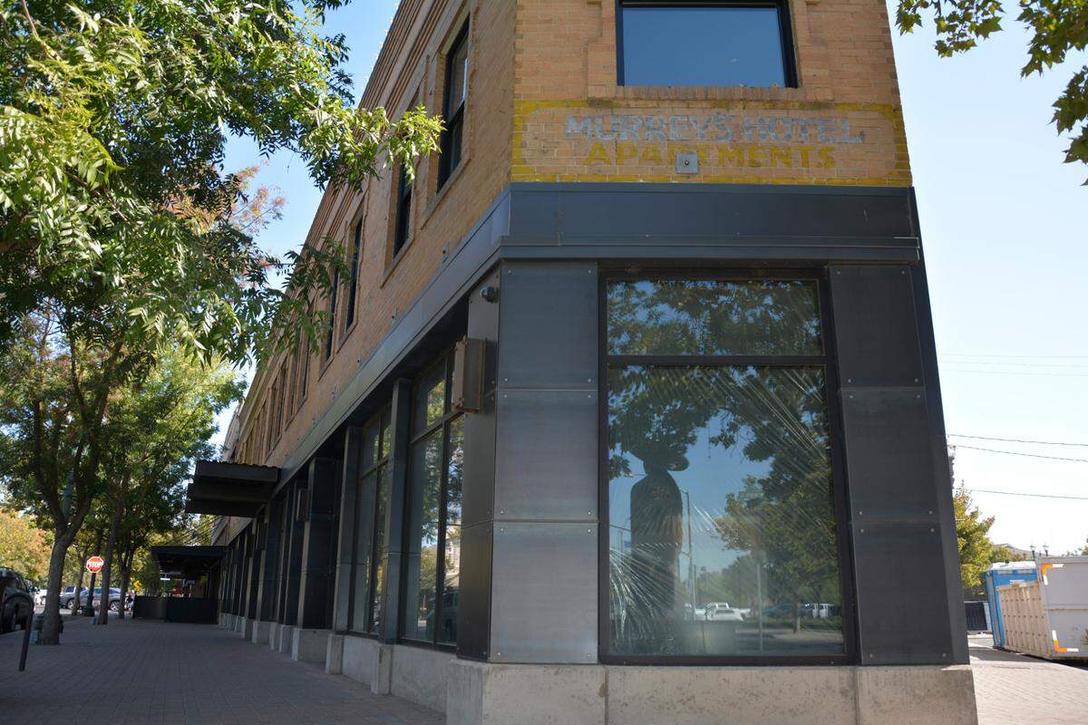 The owner of Rancho Fresco Mexican restaurants is moving ahead with plans to renovate and open in the Enterprise Building on West Main Street in Turlock, Calif. Pictures Oct. 1, 2021.