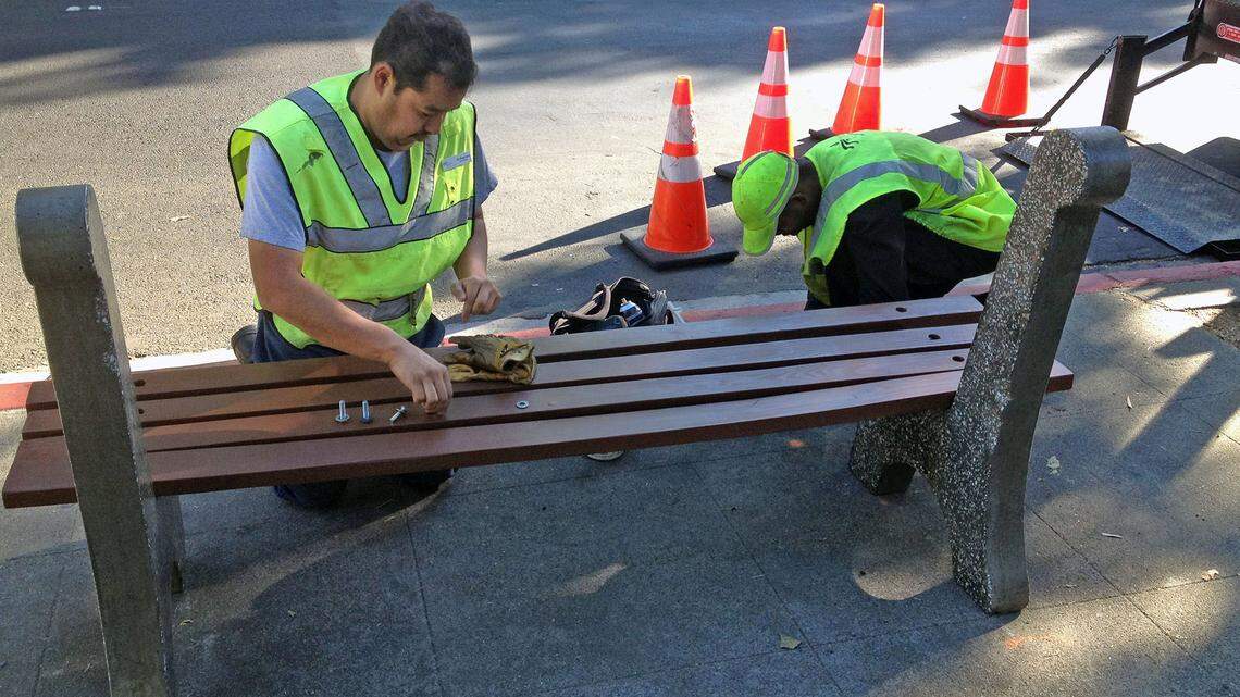 Modesto has allowed United Cerebral Palsy of Stanislaus County, a nonprofit to sell advertising on bus benches for two decades under a deal in which UCP pays the city a monthly fee and cleans and maintains the benches. UCP says the program has allowed it to provide jobs and teach employment skills to the disabled adults it helps. But Modesto now is poised to go with a Florida-based company for this service.