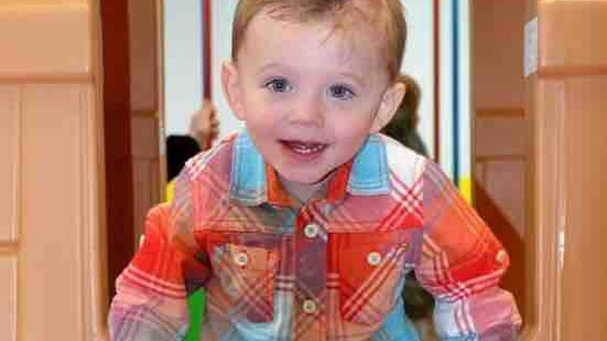 Hunter Eckles in a photo on the gofundme.com page to help his family