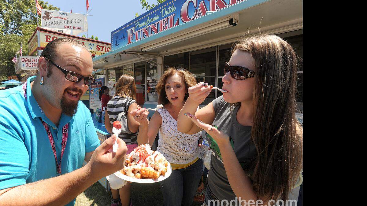 Foods at this year's Stanislaus County Fair will be featured on the Food Network's new series "Carnival Eats."