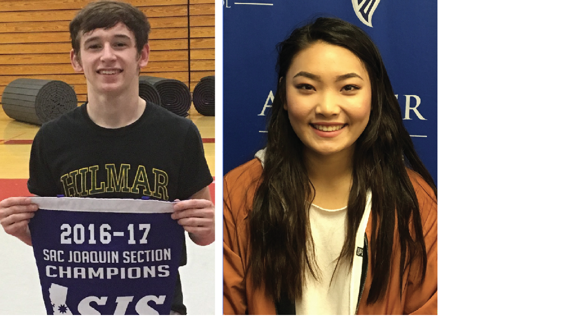 Gaven Azevedo, Hilmar; Samantha Kim, Atwater