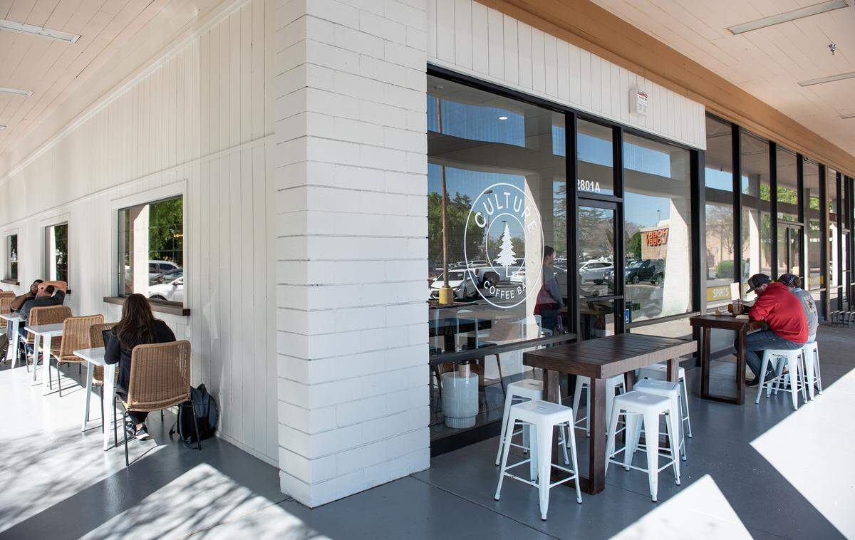 Culture Coffee Bar on McHenry Avenue in Modesto, Calif., on Tuesday, March 22, 2022.