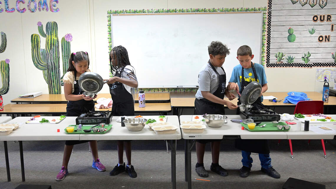 Junior Chef program teaches kids to cook with fresh, local ingredients