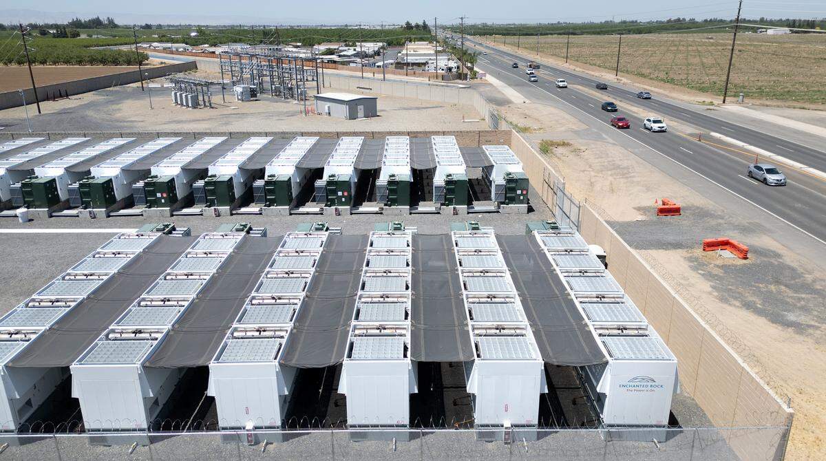 Emergency power plant on Claribel Road in Modesto, Calif., Tuesday, June 04, 2024.